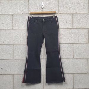 Alexander McQueen Flare Striped Jeans Size 30" waist